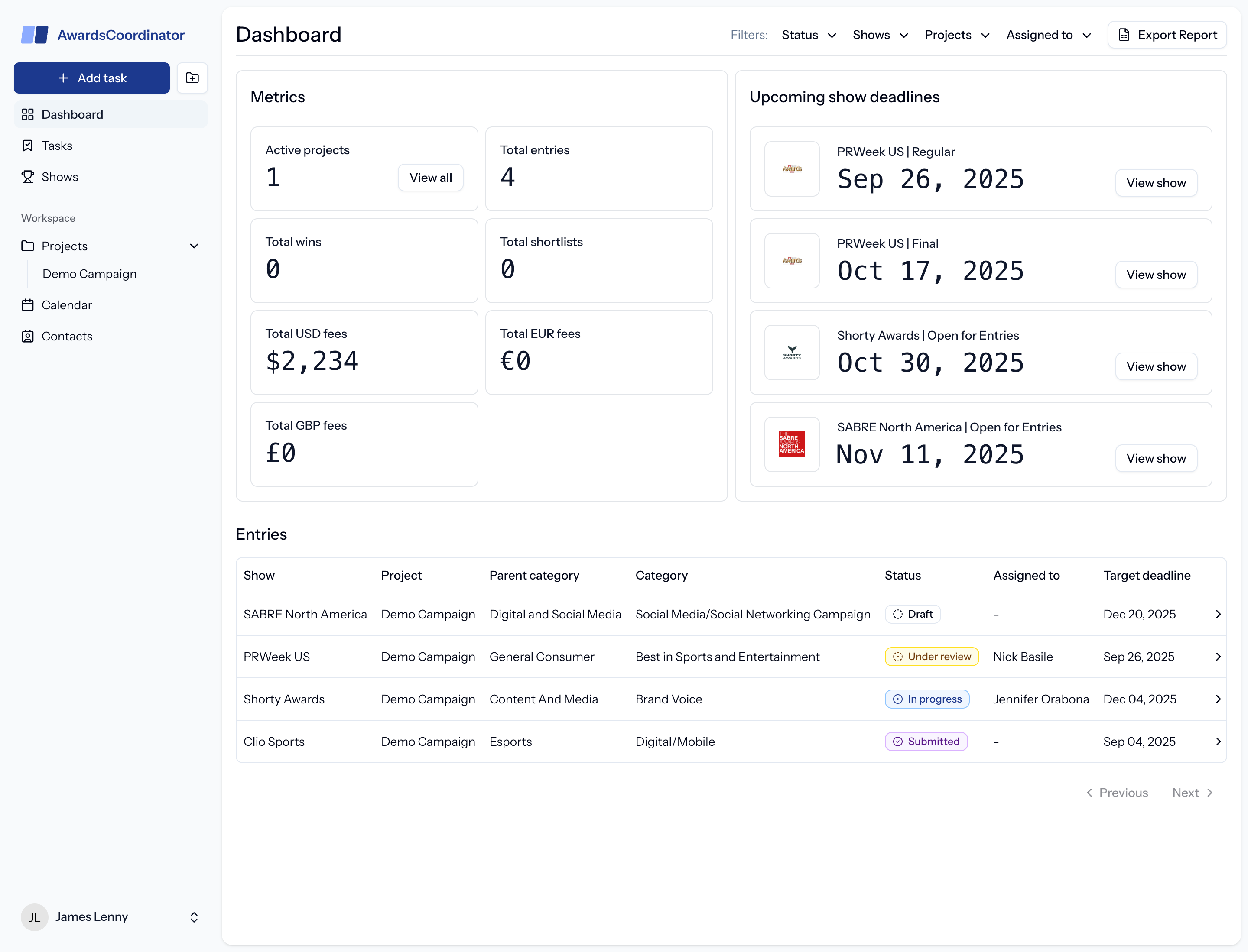 App screenshot